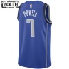 Maillot Enfant Dallas Mavericks Dwight Powell 7 2022-23 Nike Icon Edition Swingman